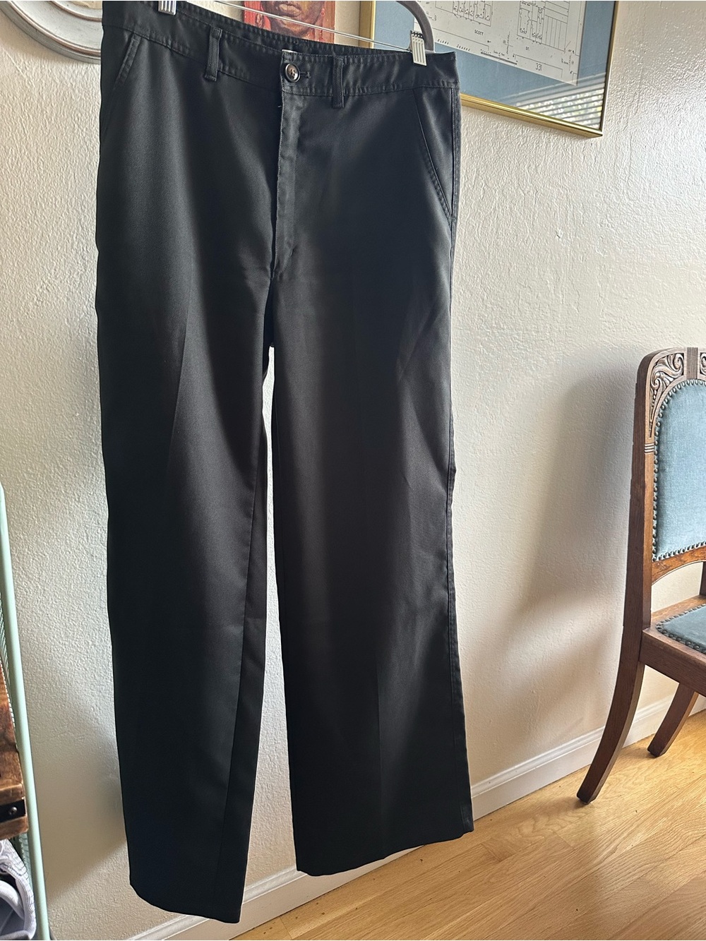 Uniqlo Black Wide-Leg Women's Pants